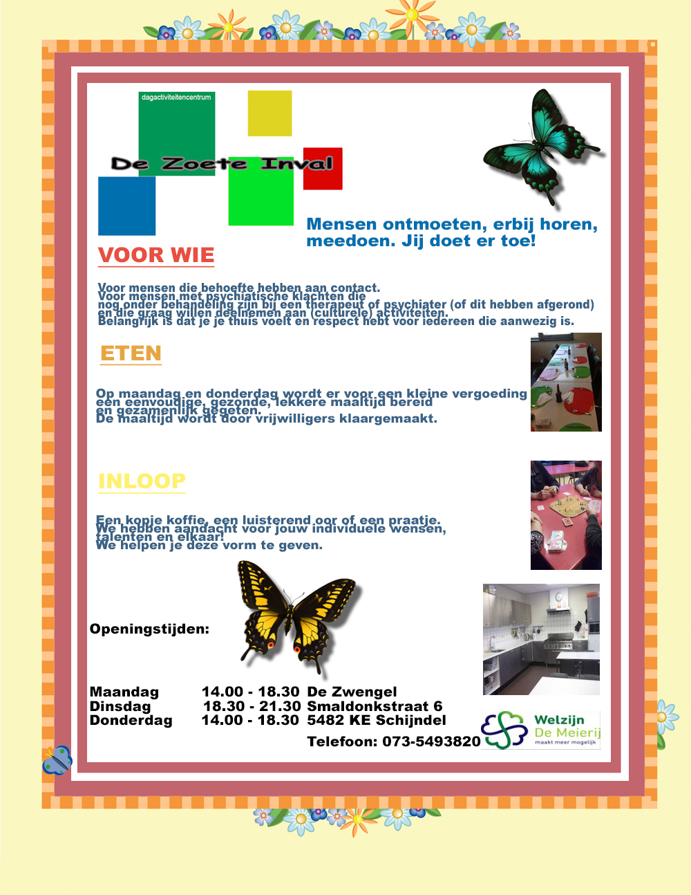 nieuwe poster voor De Zoete Inval (2022)